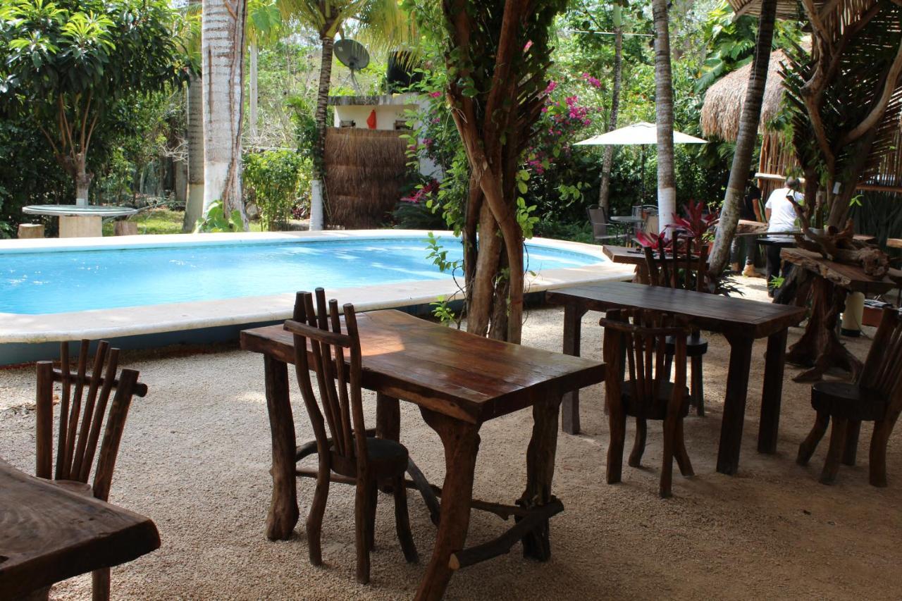Cabanas La Alborada Villa Tulum Bagian luar foto