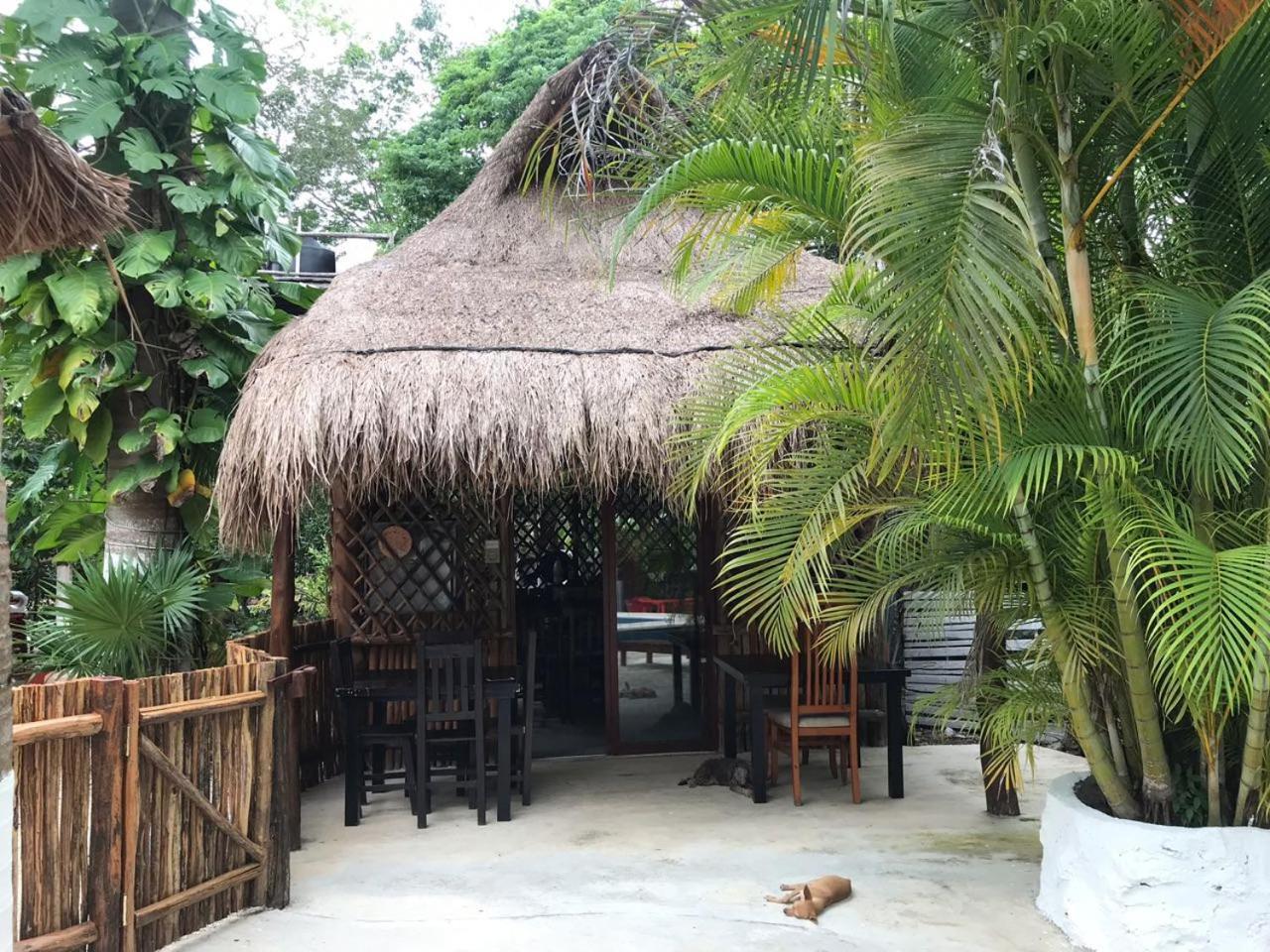 Cabanas La Alborada Villa Tulum Bagian luar foto